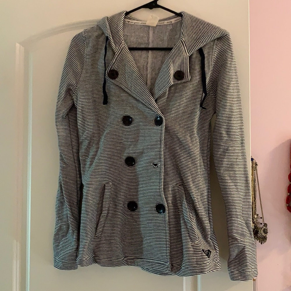 Roxy Button Front Sweater